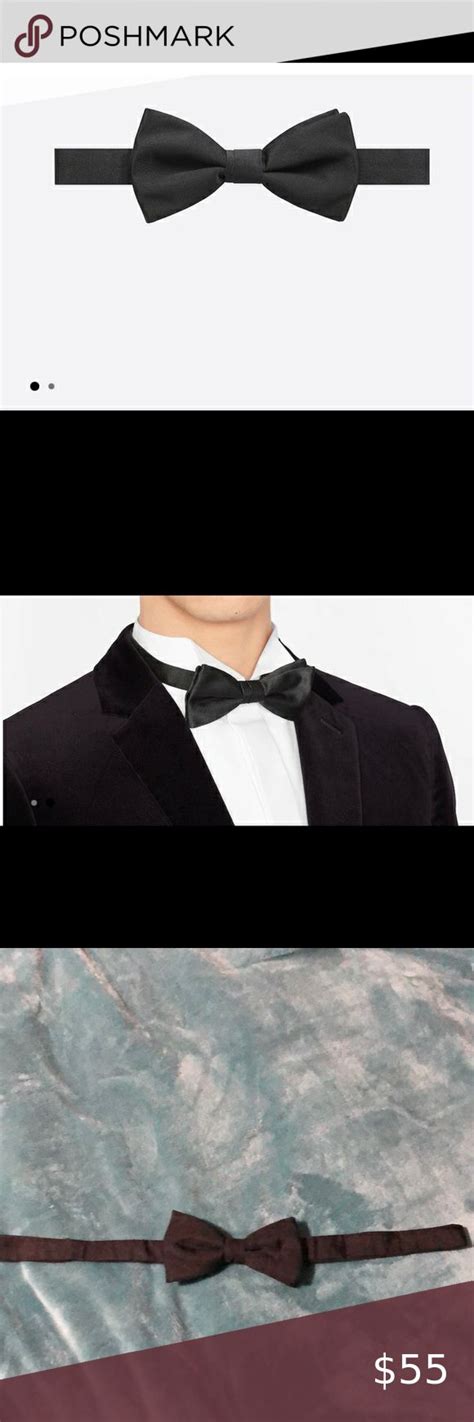 dior black bow tie|christian Dior pocket square.